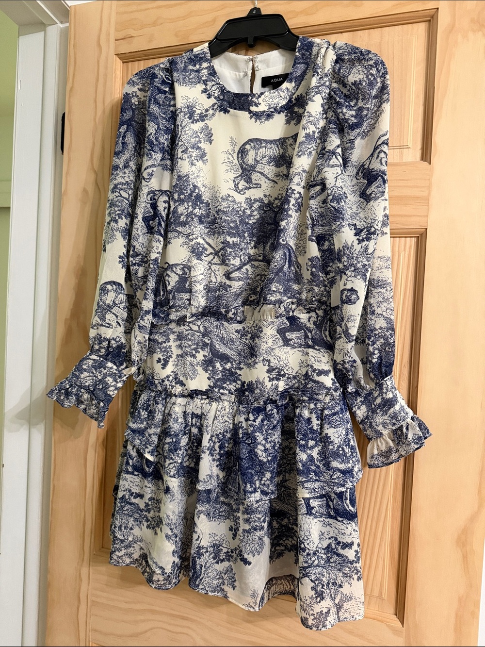 AQUA Printed Dress- Never Worn